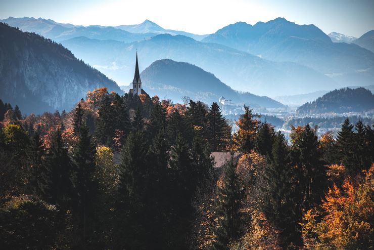 Waldbaden und St. Nikolaus Kapelle