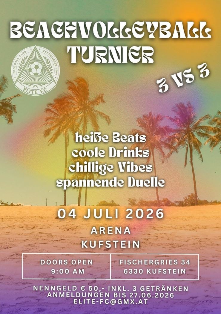 ELITE F.C. Beachvolleyball Turnier