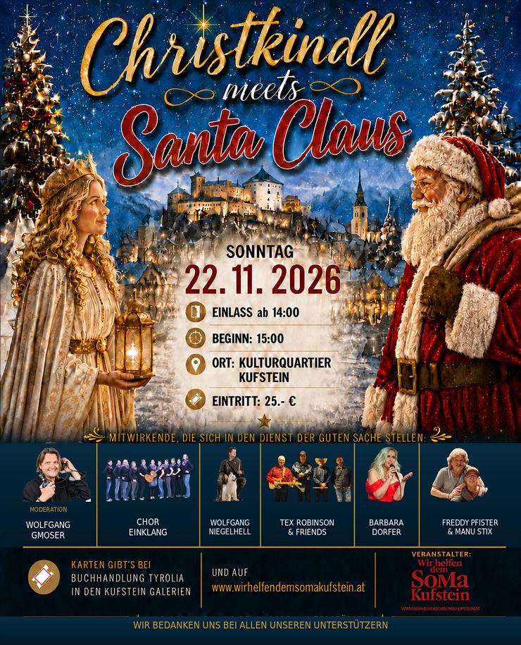 CHRISTKINDL meets SANTA CLAUS