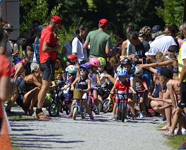 Kinderrennen beim Thiersee-Triathlon