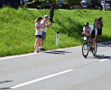 Rennrad beim Thiersee-Triathlon