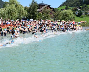 Start beim Thiersee-Triathlon 2024